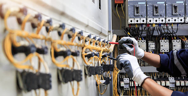 Professional Electrician technician working in Westlake, OH